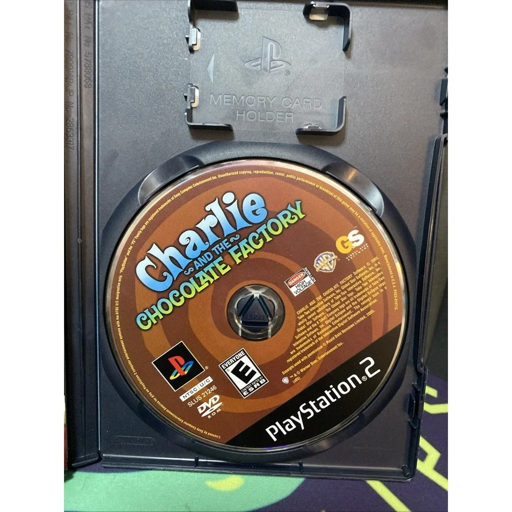Charlie and the Chocolate Factory (Sony PlayStation 2, 2005) CIB